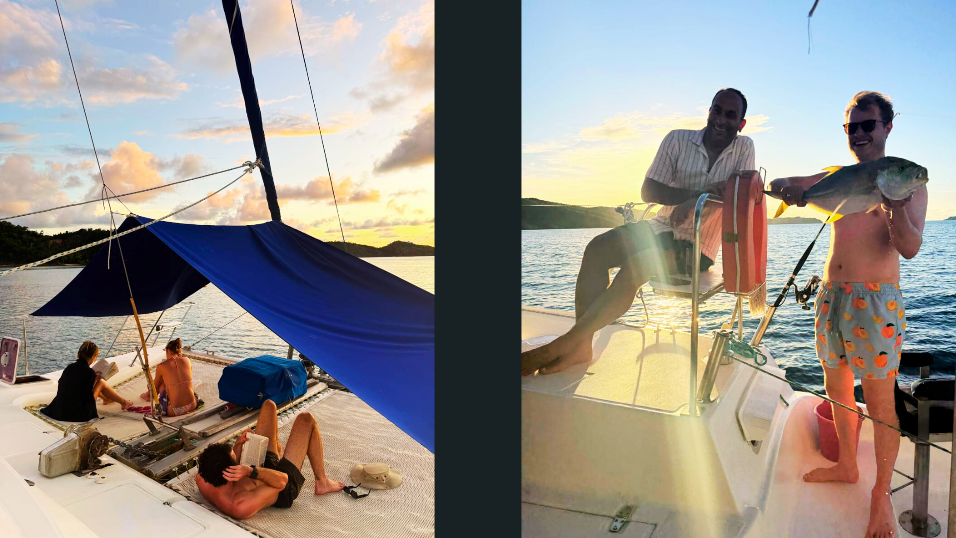 Sortie en catamaran Océange dans le lagon turquoise de Nosy Be